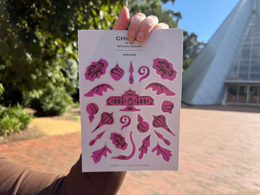 Sticker Sheet | Chihuly in the Botanic Garden